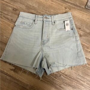 Light Blue Denim Women's Shorts
